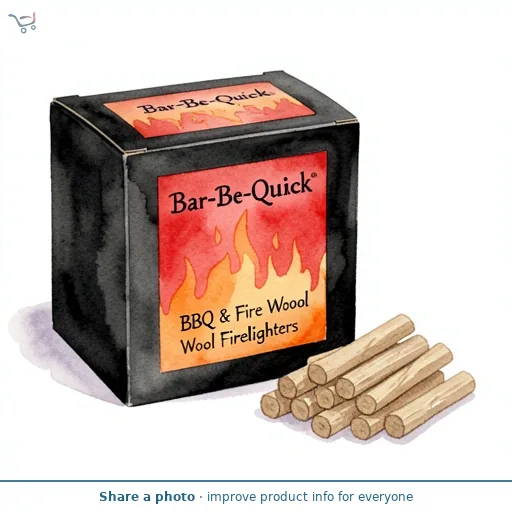 Bar-Be-Quick Barbecue & Fire Wood Wool Firelighters