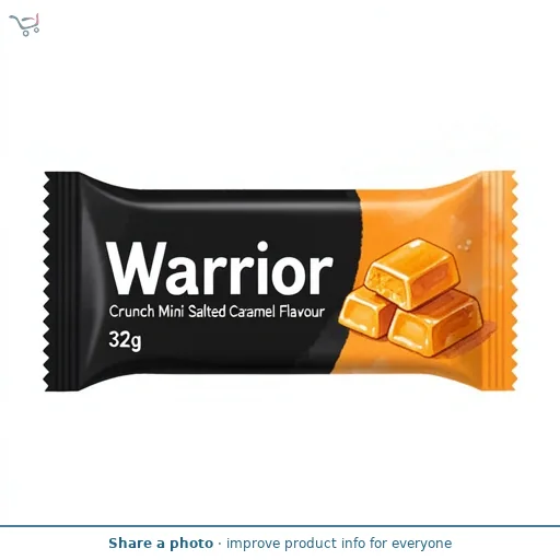 Warrior Crunch Mini Salted Caramel Flavour 32g