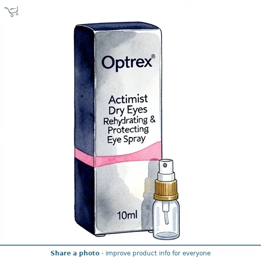 Optrex Actimist Dry Eyes Rehydrating & Protecting Eye Spray 10ml