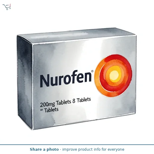 Nurofen 200mg Tablets 8 Tablets
