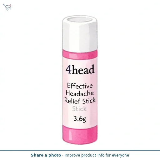 4head Effective Headache Relief Stick 3.6g