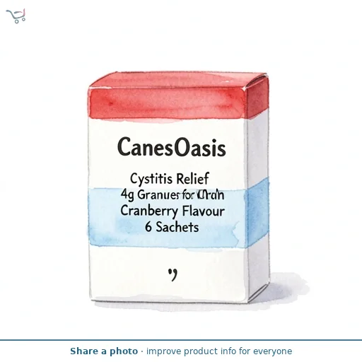 CanesOasis Cystitis Relief Cranberry Sachets 6s