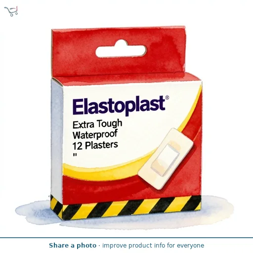 Elastoplast Extra Tough Waterproof Fabric Plasters