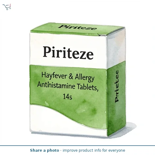 Piriteze Hayfever & Allergy Antihistamine Tablets, 14s