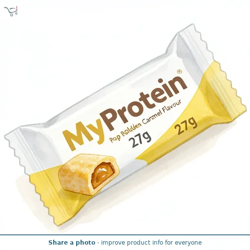 MyProtein Pop Roll Golden Caramel Flavour 27g