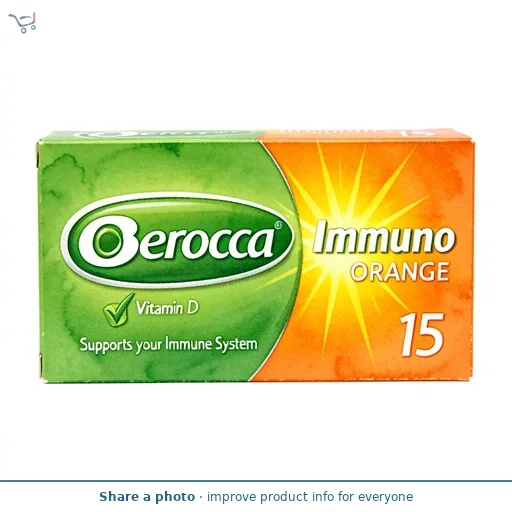 Berocca Immuno - Energy & Immune Support 15 Tablets