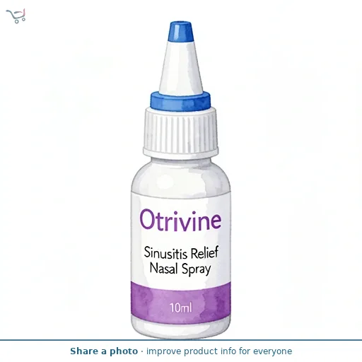 Otrivine Sinusitis Relief Decongestant Nasal Spray 10ml