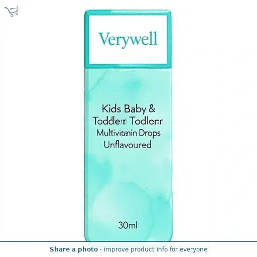 Verywell Kids Baby & Toddler Multivitamin Drops Unflavoured 30ml