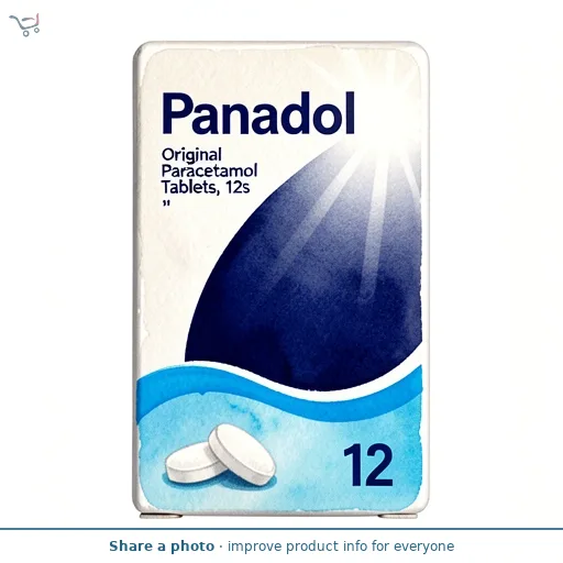 Panadol Original Paracetamol Tablets, 12s