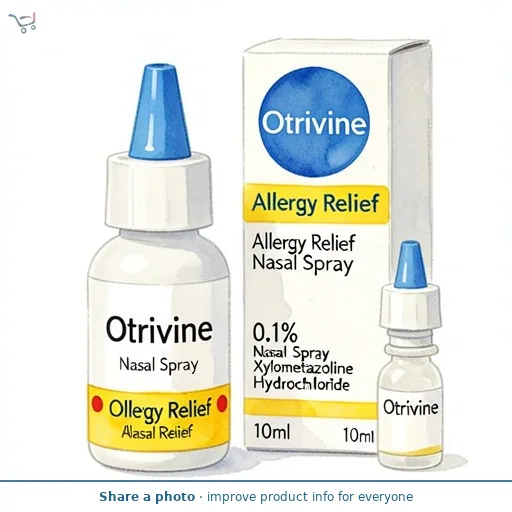 Otrivine Allergy Relief Nasal Spray 10ml