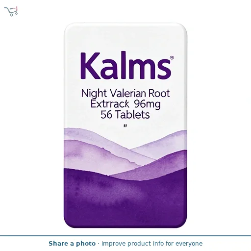 Kalms Night Valerian Root Extract Tablets x56 96mg