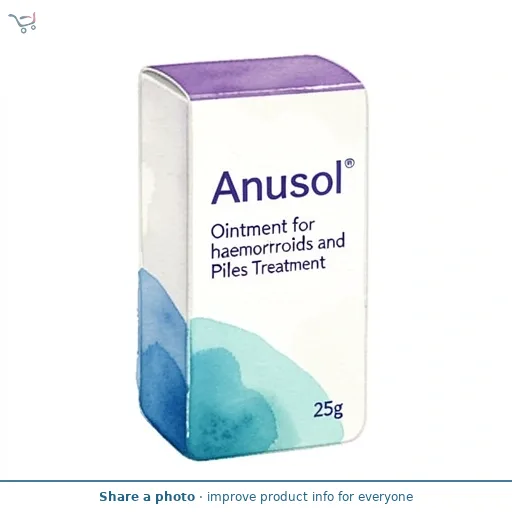 Anusol Ointment for haemorrhoids and Piles Treatment 25g