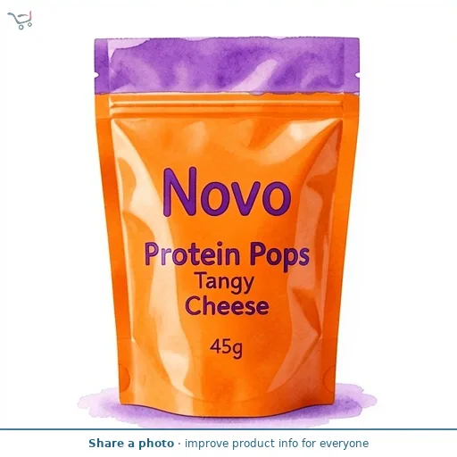 Novo Protein Pops Tangy Cheese 45g