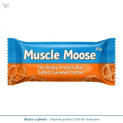 Muscle Moose The Dinky Protein Bar Salted Caramel Pretzel 35g