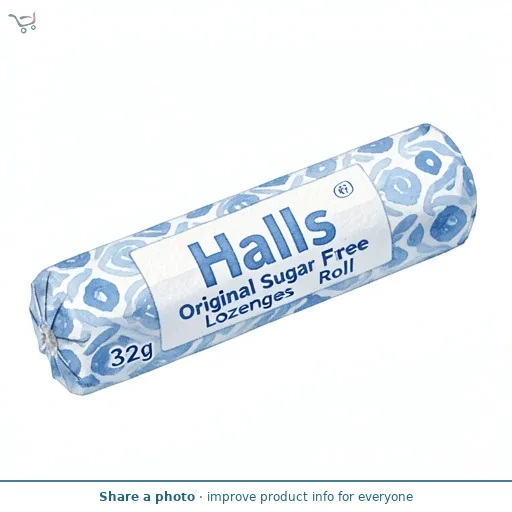 Halls Original Sugar Free Lozenges Roll 32g