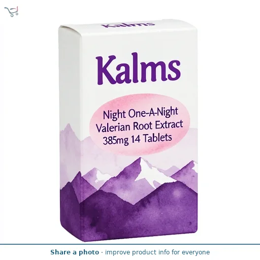 Kalms Night One-A-Night Valerian Root Extract 385mg 14 Tablets