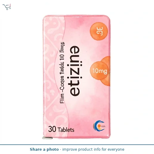 Cetirizine Film-Coated Tablets 10mg 30 Tablets
