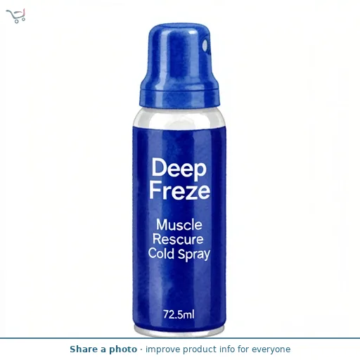 Deep Freeze Muscle Rescue Cold Spray 72.5ml