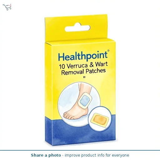 Healthpoint 10 Verruca & Wart Removal Patches