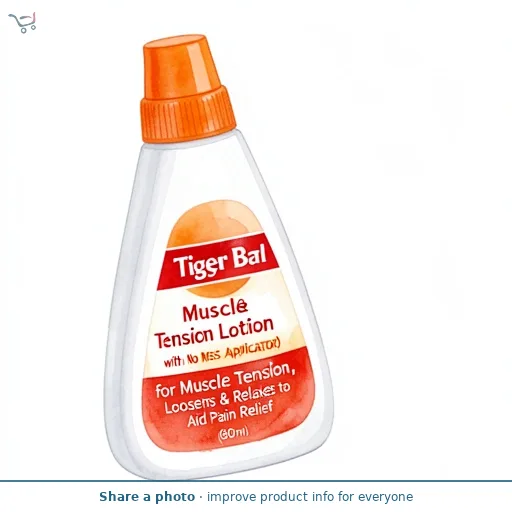 Tiger Balm Muscle Lotion 80ml