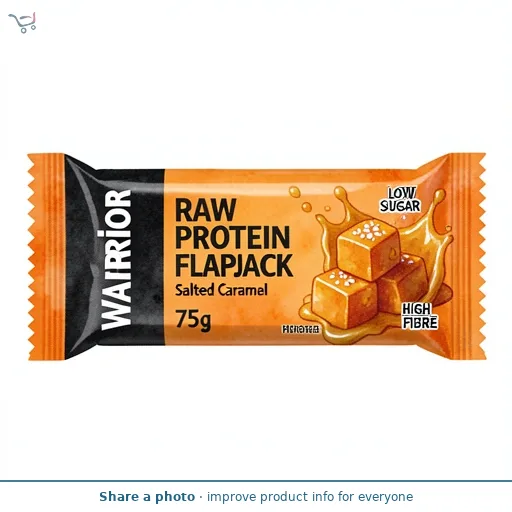 Warrior Raw Protein Flapjack Salted Caramel 75g