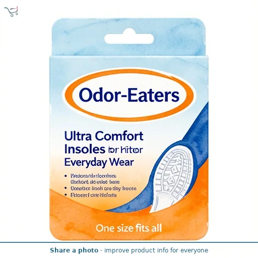 Odor Eaters Ultra Comfort Insoles for Everyday Wear