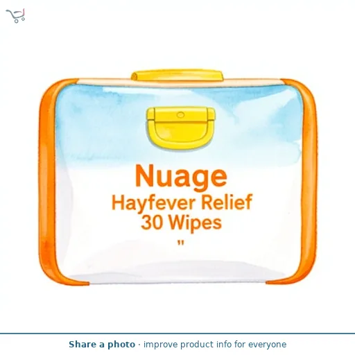 Nuage Hayfever Relief 30 Wipes