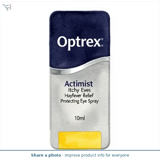 Optrex Actimist Itchy Eyes Hayfever Relief Protecting Eye Spray 10ml