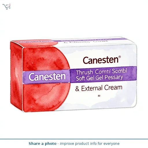 Canesten Thrush Combi Soft Gel Pessary & External Cream