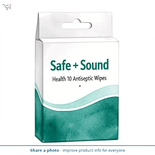Safe + Sound Health 10 Antiseptic Wipes