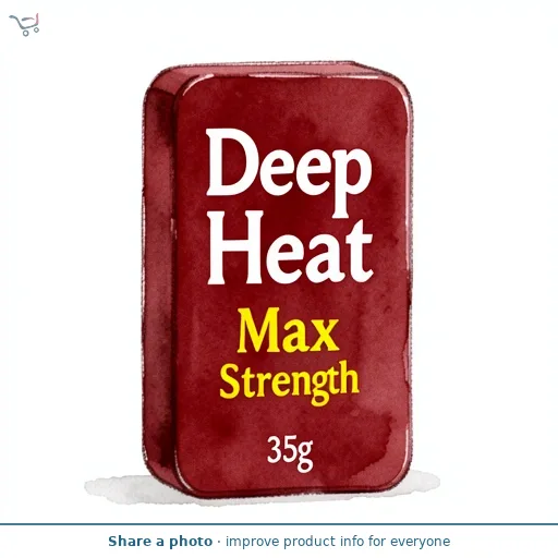 Deep Heat Max Strength 35g