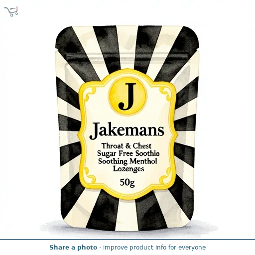 Jakemans Throat And Chest Sugar Free