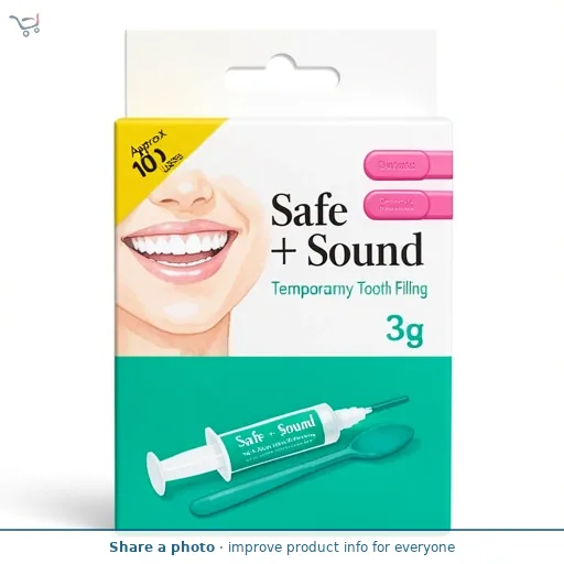 Safe + Sound Temporary Tooth Filling 3g