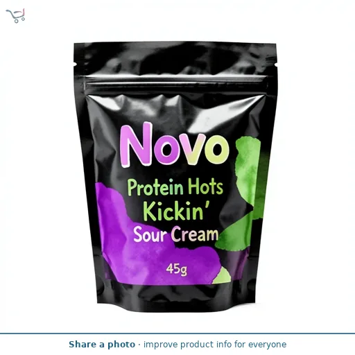 Novo Protein Hots Kickin' Sour Cream 45g
