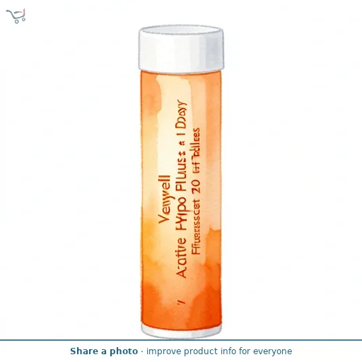 Verywell Active Hydro Plus+ Citrus Flavour 1 a Day 20 Effervescent Tablets