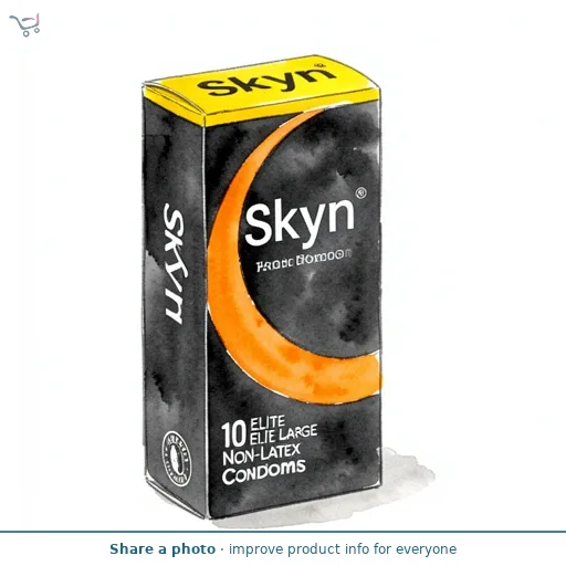 Skyn 10 Elite Large Non-Latex Condoms