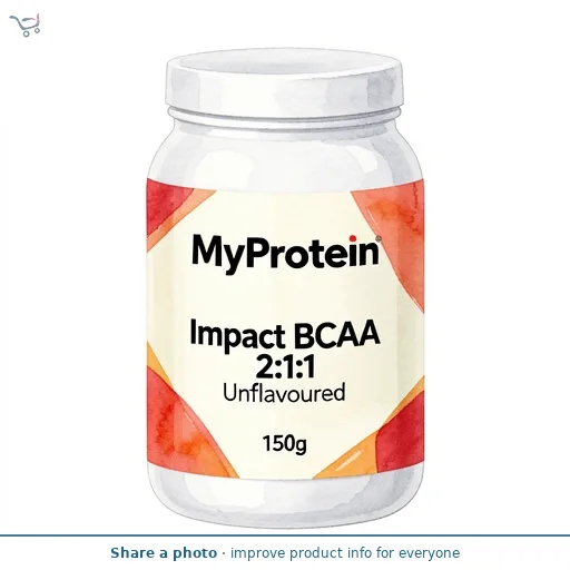 Myprotein Impact Bcaa Powder 211 Unflavoured 