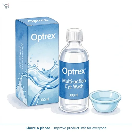 Optrex Multi-action Eye Wash, 300ml
