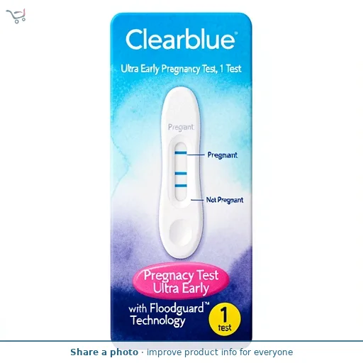 Clearblue Ultra Early Pregnancy Test, 1 Test