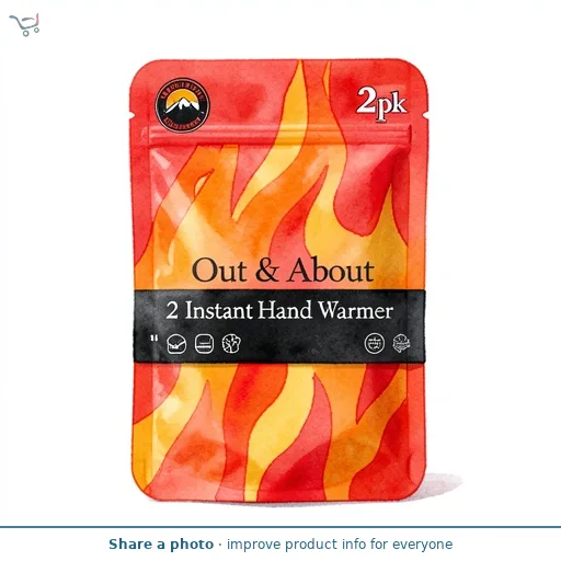 Out & About 2 Instant Hand Warmer