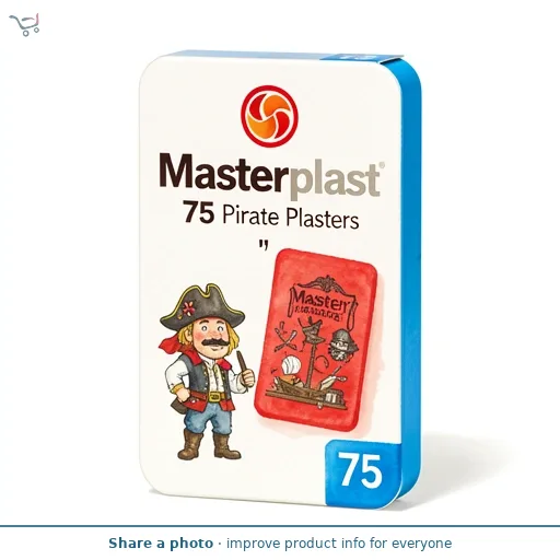 Masterplast 75 Pirate Plasters