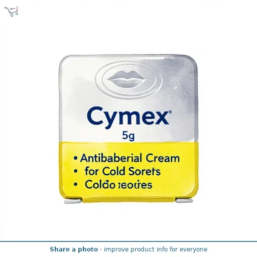 Cymex Antibacterial Cream for Cold Sores 5g