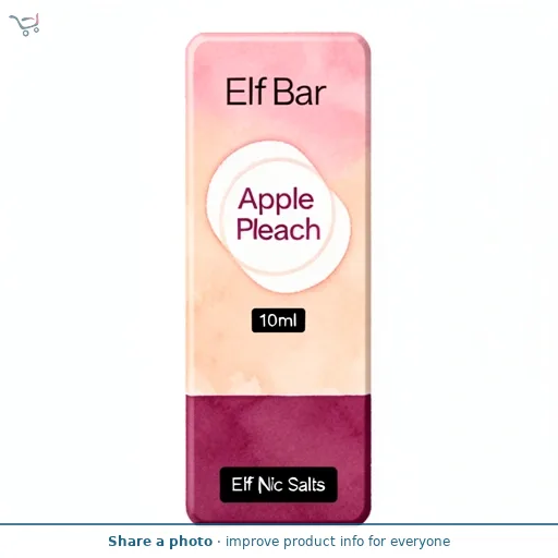Elf Bar Elfliq Nic Salts Apple Peach 10ml