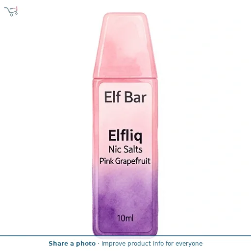 Elf Bar Elfliq Nic Salts Pink Grapefruit 10ml