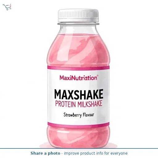 MaxiNutrition MaxShake Protein Milkshake Strawberry Flavour