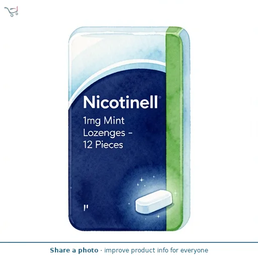 Nicotinell 1mg Mint Lozenges - 12 Pieces