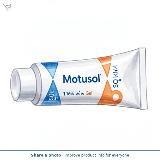 Motusol 1.16% w/w Gel 30g