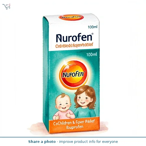 Nurofen for Children Orange Oral Suspension 3mths to 9yrs Ibuprofen