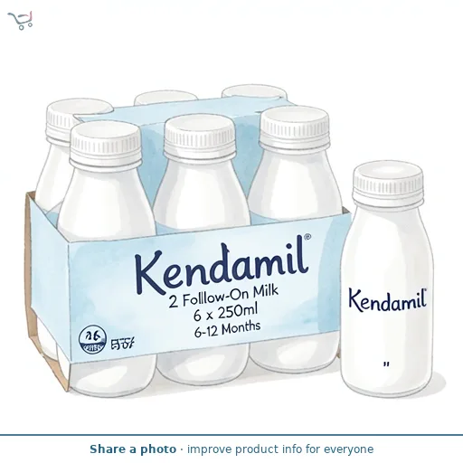 Kendamil Follow-On Milk 6-12 Months 6 x 250ml