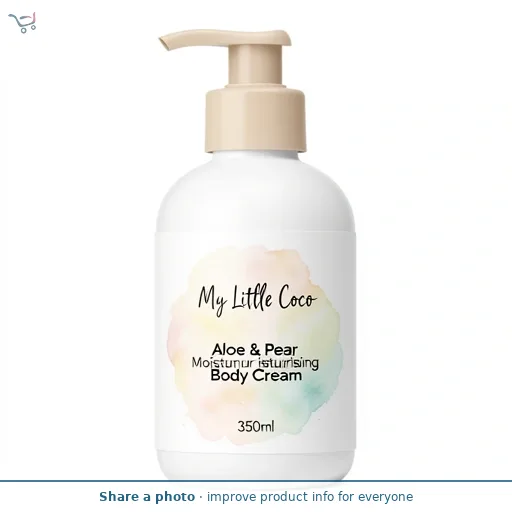 My Little Coco Aloe & Pear Moisturising Body Cream 350ml